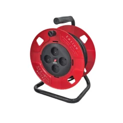 Kabeltromle | 35 m | u/j | 900/2300W | IP20 | Rød/Sort