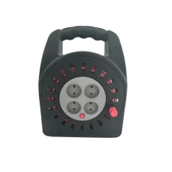Kabeltromle | 15 m | u/j | 900/2300W | IP20 | Rød/Sort