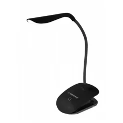 Klemmelampe | USB Lampe | Skrivebordslampe | Dæmpbar | Sort