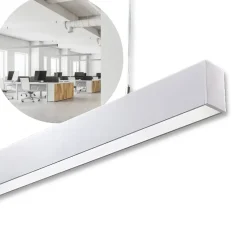 Kontor Loftlampe 120cm | CCT | 5200lm | 40W | KOLINE K2 | Hvid