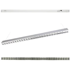 Kontor Loftlampe 120cm | CCT | 3600lm | 30W | KOLINE K2 | UGR19 | Hvid