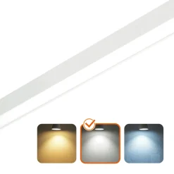 Kontor Loftlampe 120cm | 4000K | 4800lm | 40W | KOLINE K1 | Hvid