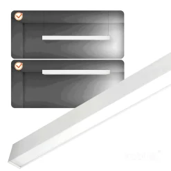 Kontor Loftlampe 120cm | 4000K | 4800lm | 40W | KOLINE K1 | Hvid
