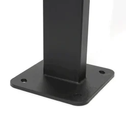 Ladeboks stander | 120cm | Holder til elbil væglader | Galvaniseret