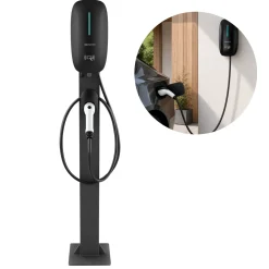 Ladeboks til elbil | inkl. stander | WiFi TUYA | 11KW | Type 2 | 7 meter kabel | RFID og app styring