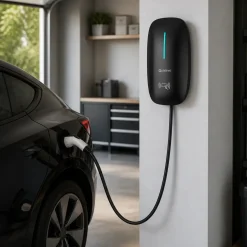 Ladeboks til Elbil | WiFi TUYA | 11KW | Type 2 | 7 meter kabel | RFID og App Styring