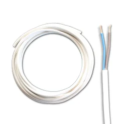 Lampeledning rund 2x0,75mm2 | 5m
