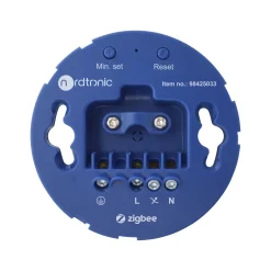 Lampeudtag m. Zigbee Dimmer | 5-200W | Push | Memoryfunktion | Hue Kompatibel