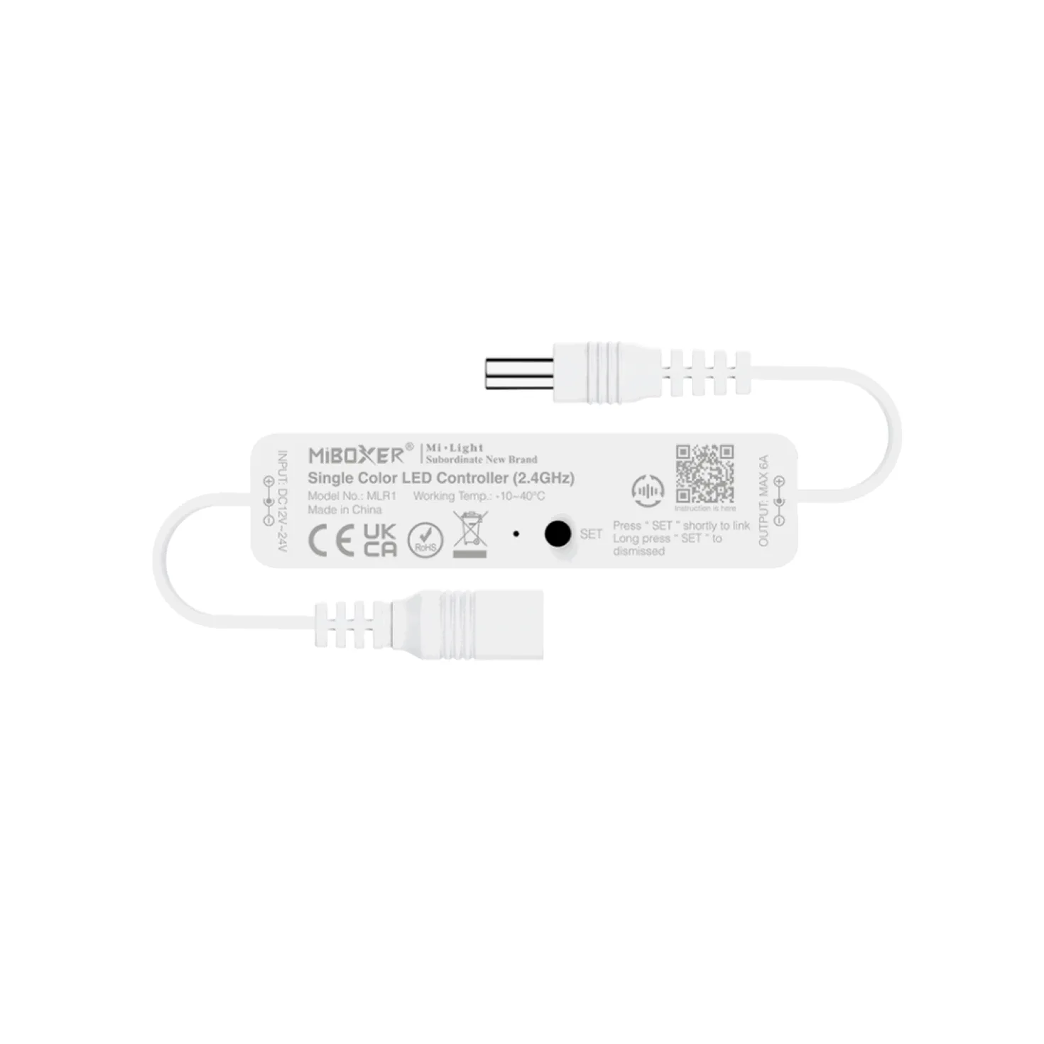 LED Controller | Single Color | 2.4 GHz RF | 12/24V | MLR1