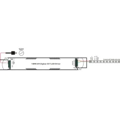 LED Driver 24V | CCT | Zigbee | 1-150W | 6,25A | Hue Kompatibel