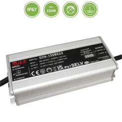 LED Driver 24V / Transformer | 0-150W | 6,3A | IP67 | GV6-150B024