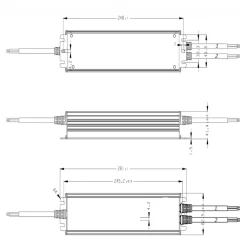 LED Driver 12V / Transformer | 0-290W | 24,16A | IP67