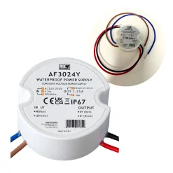 LED Driver 24V | 30W | 1.25A | Udendørs Transformer | IP67
