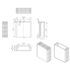 LED Lysdæmper | 220-240V | Max: 500W | IP20 | EASYDIMMER500
