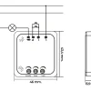 LED lysdæmper | 2-Pak | 15-250V | Max 400W | Box Dimmer Switch