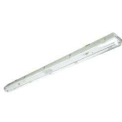 LED Armatur | Industriarmatur | 120cm | Enkelt LED Rør | IP65 | T8 | Uden Rør