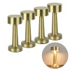 LED Bordlampe | 4-Pak | Genopladelig | CCT | USB | Messing farve | 1W