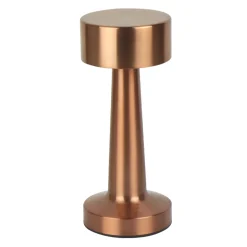 LED Bordlampe | 4-Pak | Genopladelig | CCT | USB | Rosaguld | 1W