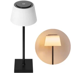 LED Bordlampe | Sort | Genopladelig | USB | 270lm | CCT