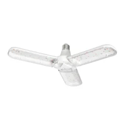 LED Grolys Pære E27 | 2-Pak | 35 PPF | 24W | PLANTY | Hvid