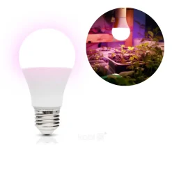 LED Grolys Pære E27 | 14,4 PPF | 11W | PLANTY