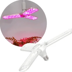 LED Grolys Pære E27 | 35 PPF | 24W | PLANTY | Hvid