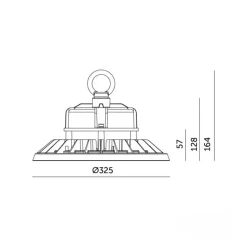 LED High Bay | Industrilampe | Dæmpbar | CCT | 28.000lm | 200W | RIO PRO