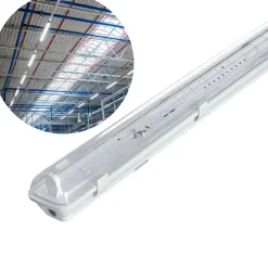 LED Industriarmatur | 120cm | IP65 | 4000K | 2880lm | 18W | Single LED armatur