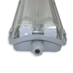 LED Industriarmatur | 120cm | 10 stk. Pakke (Sætpris) | 2x18W | T8 LED Rør | 4000K