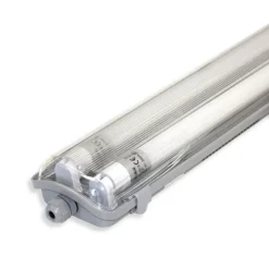 LED Industriarmatur | 120cm | 10 stk. Pakke (Sætpris) | 2x18W | T8 LED Rør | 4000K