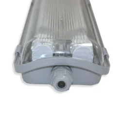 LED Industriarmatur | 120cm | 10 stk. Pakke (Sætpris) | 2x18W | T8 LED Rør | 4000K