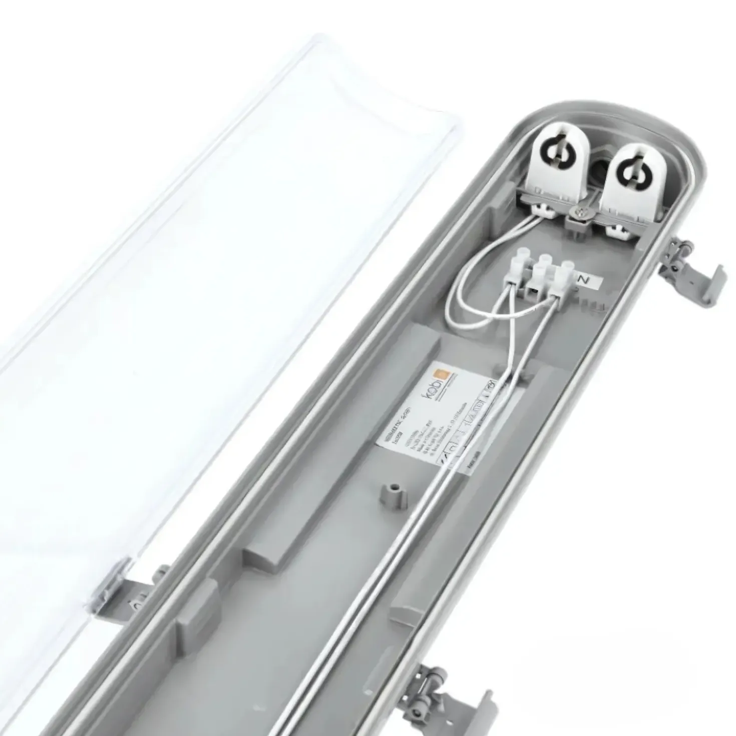 LED Industriarmatur 120cm | 10 stk. Pakke (Sætpris) | 6500K | 2x18W | T8 Rør