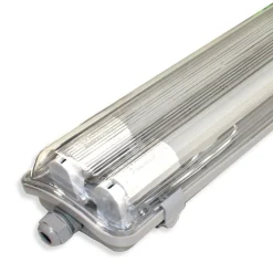 LED Industriarmatur | 6-Pak | 150cm | 2x22W | 4000K | IP65 – Dobbelt Lysstofrørs armatur