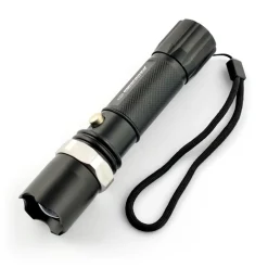 LED lommelygte CREE Q5 | 250 Lumen | AAA Batteri | Zoom funktion | 3 lysindstillinger
