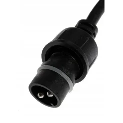 LED lyskæde med pærer | 10m | inkl. 10 stk. Filament Plast Pære | 2700K