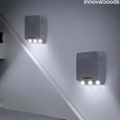 LED Lys med bevægelsessensor | 2 Stk. | Lys under sengen | AAA batteri
