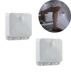 LED Lys med bevægelsessensor | 2 Stk. | Lys under sengen | AAA batteri