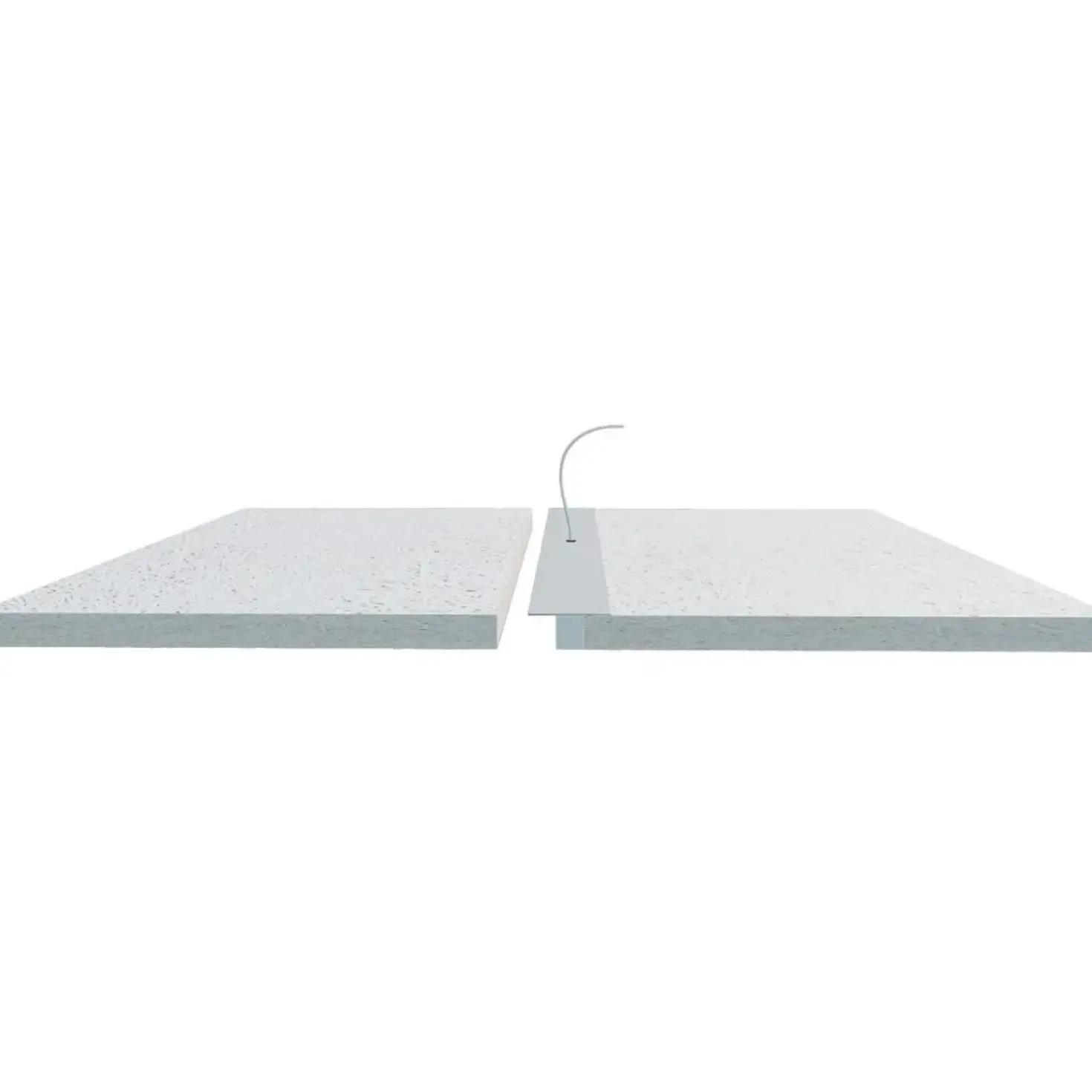 LED Lysskinne til Troldtekt | 4-Pak | 60cm | CCT 3000/4000K | 24V | 13W