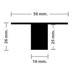 LED Lysskinne til Troldtekt | 24V |120 cm | Planforsænket CCT