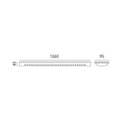 LED Lysstofrør Armatur | T8 Rør | 1x120cm | ZEBRA