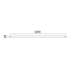 LED Lysstofrør | 120cm | T8 | 6500K | 2880lm | 18W | Premium