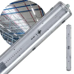 LED Lysstofrørs Armatur 120cm Dobbelt LED Rør | IP65 T8