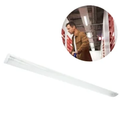 LED Lysstofrørs Armatur | 120cm | T8 rør | 2x LED Rør | DELFIA