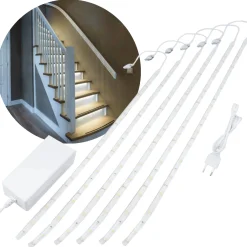 LED lys til trappetrin | 22W | 1700 lm | 2700K | IP20 | Dæmpbar | 15 stk. | 80cm