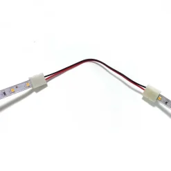 Ledningssamling | 10mm | IP20 | SMD LED Strip | Enkelt Farve LED Bånd | 2 pin
