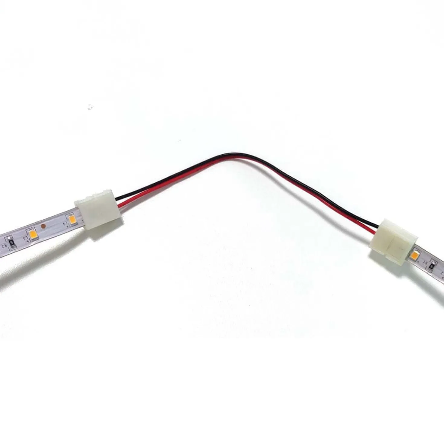 Ledningssamling | 10mm | IP20 | SMD LED Strip | Enkelt Farve LED Bånd | 2 pin