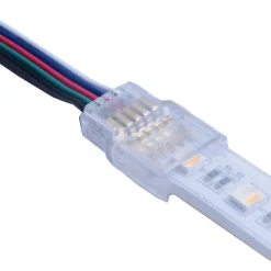 Ledningsstik RGBW 4 in 1, 12mm