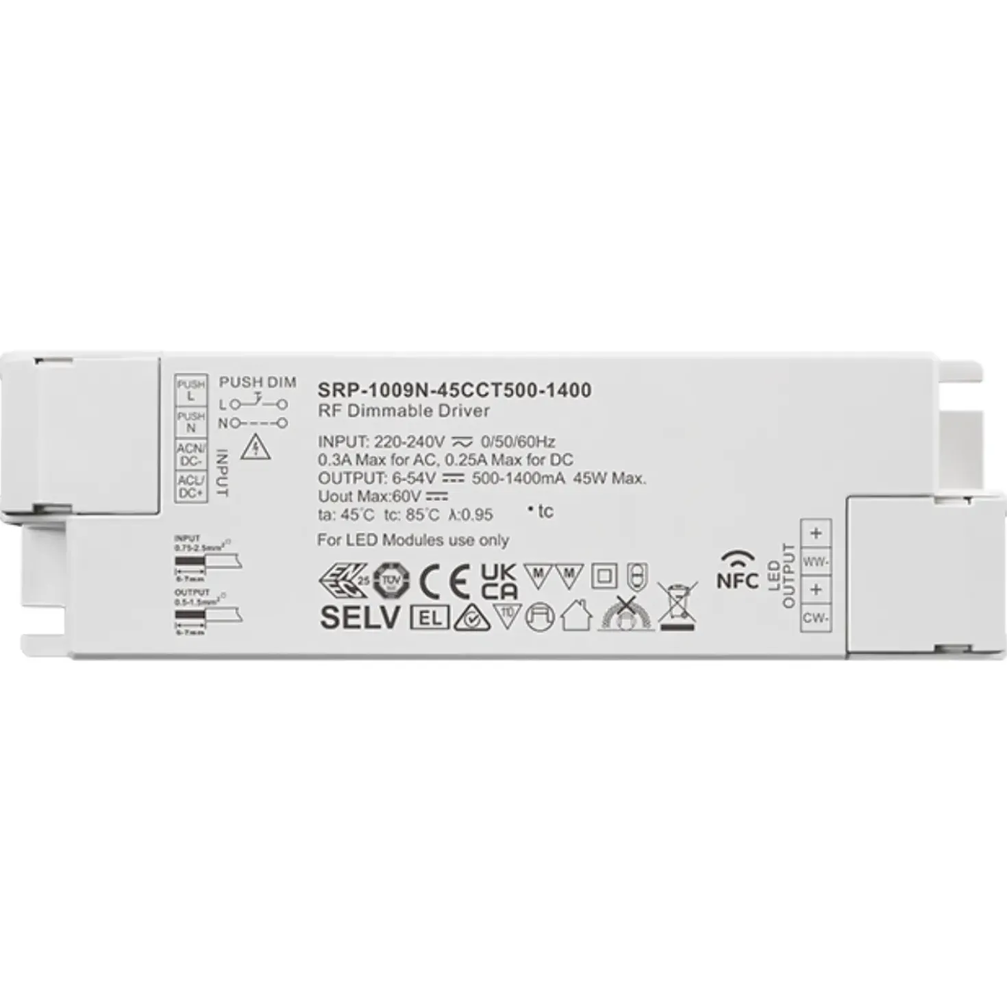 LED Panel 60x60 | Dæmpbar | CCT | 3200lm | 32W | Inkl. RF Driver | SMART | Hvid