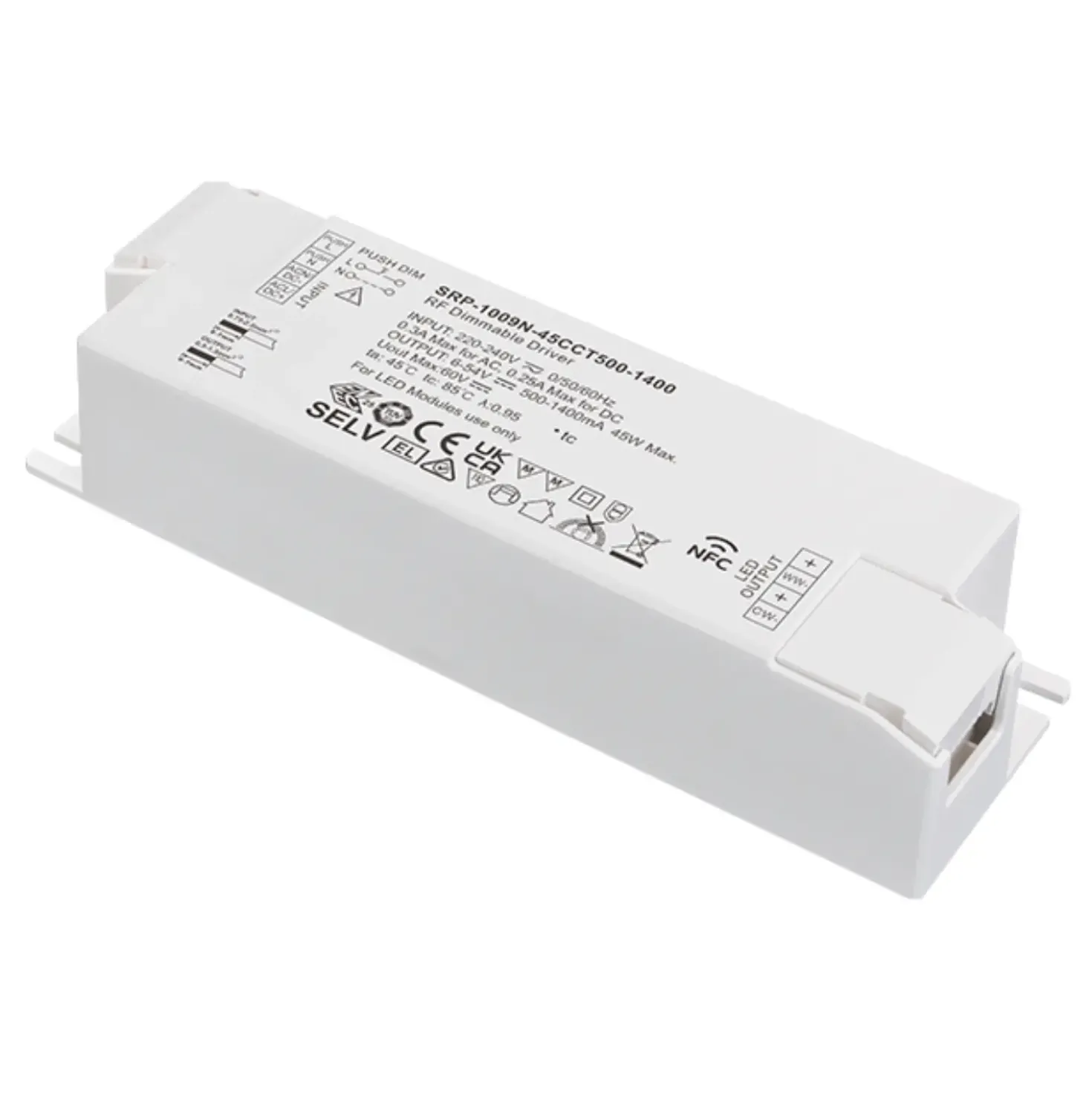 LED Panel 60x60 | Dæmpbar | CCT | 3200lm | 32W | Inkl. RF Driver | SMART | Hvid