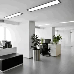 LED Panel 30x120 | 4000K | 3960lm | 36W | BRISBANE | Indbygget Ramme | Sort